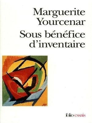 cover image of Sous bénéfice d'inventaire